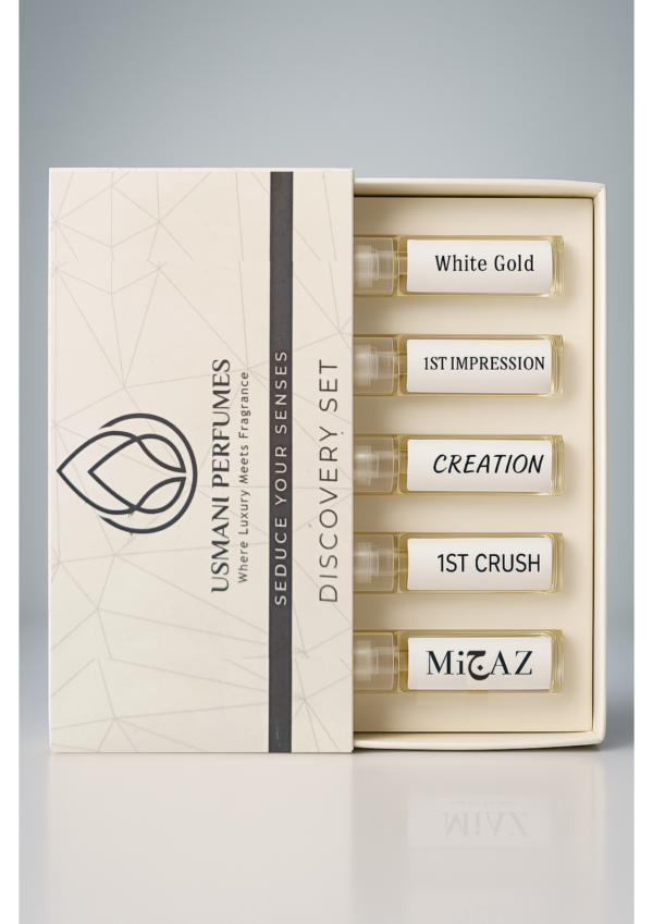 Usmani Perfumes Tester Kit – Luxury Fragrance Set (5 Scents)